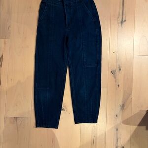Dark Blue Cargo Pants